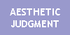 Aesthetic Judgement page